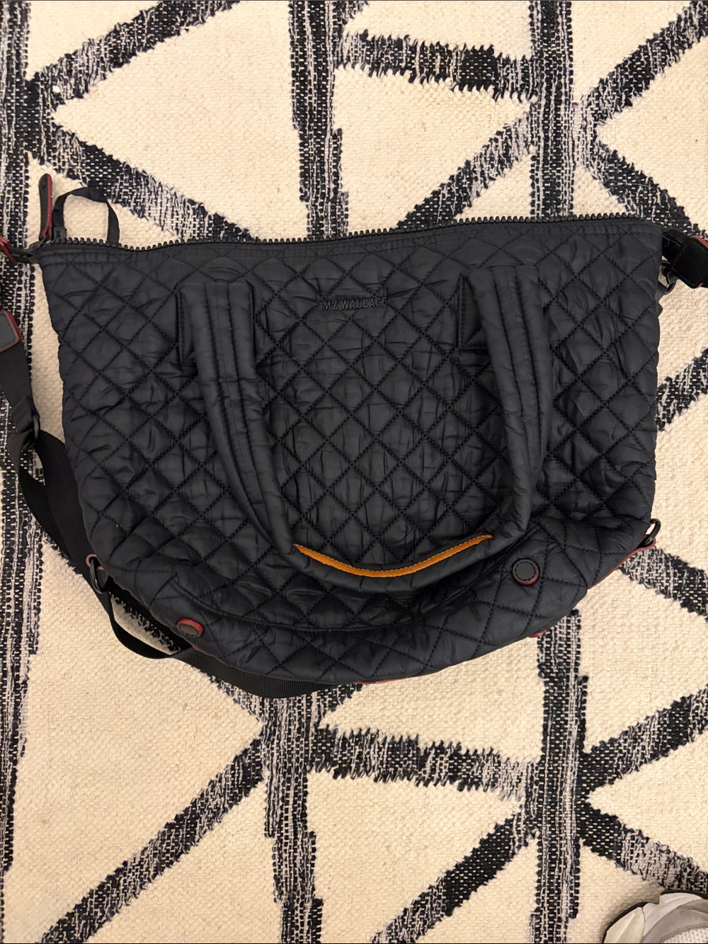 MZ Wallace Black Sutton Medium Bag